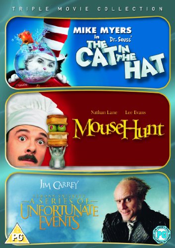 Cat in The Hat / Mouse Hunt / Series of Unfortunate Events Triple Pack [DVD]