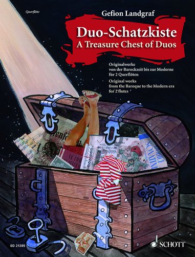 A TREASURE CHEST OF DUOS FLUTE TRAVERSIERE (English and German Edition)