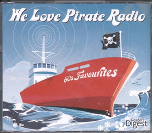 3800400000009 We Love Pirate Radio - 60's Favourites - Readers Digest 5 CD Album 