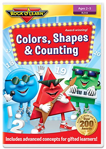 Rock N Learn: Colors Shapes & Counting [DVD] [2003] [NTSC] [2009]