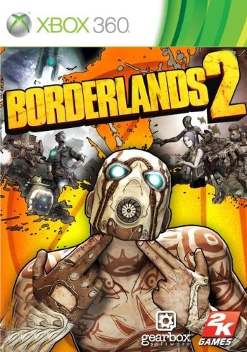 BORDERLANDS 2 II XBOX 360 BORDER LAND BORDERLAND GAME English, French, German, Italian, Spanish Lang