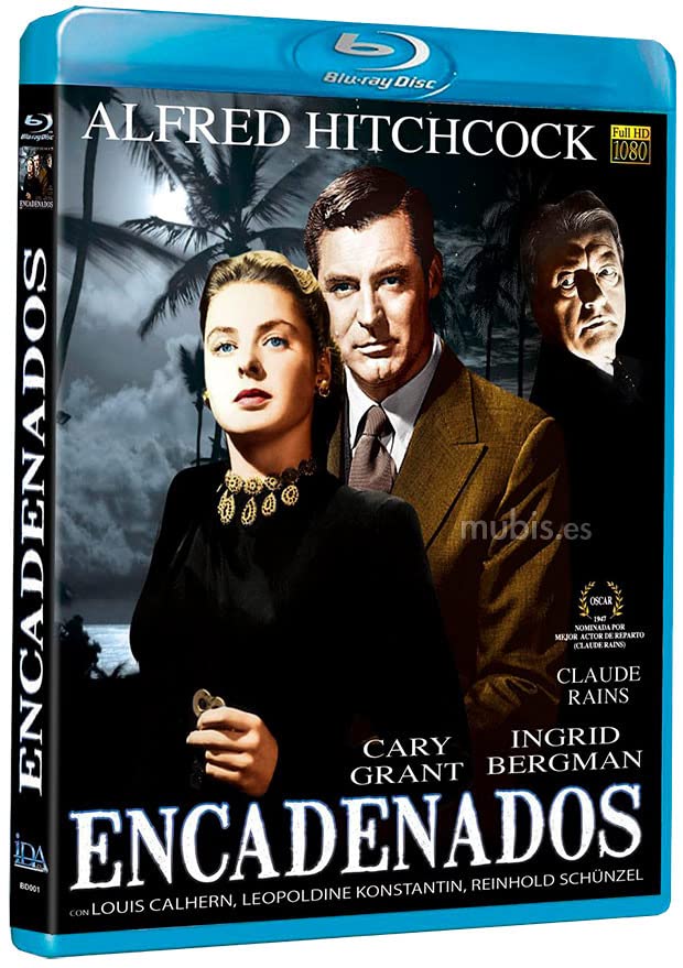 Notorious 1946 Blu Ray Region B Alfred Hitchcock Cary Grant Ingrid Bergman