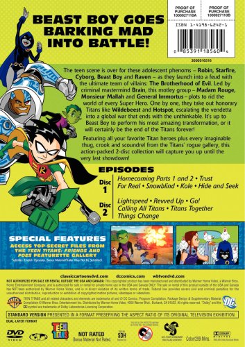 TEEN TITANS: COMPLETE FIFTH SEASON