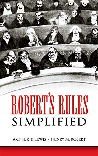 Robert'S Rules Simplified