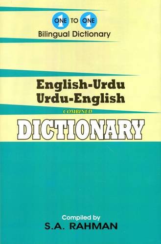 English-Urdu & Urdu-English One-to-one Dictionary - Script & Roman