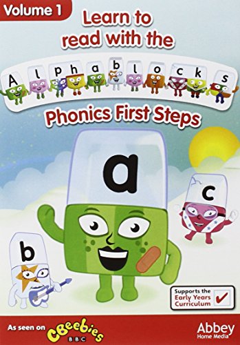 Learn To Read With Alphablocks - Phonics First Steps Volume 1 [DVD]