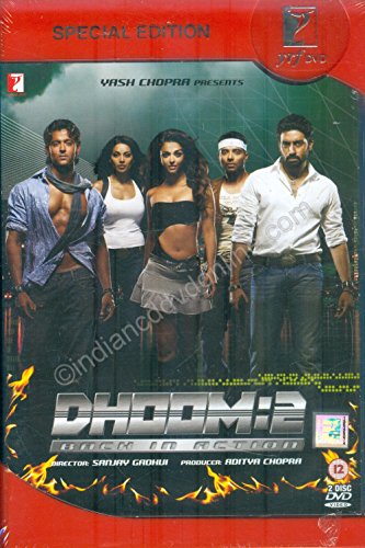 Dhoom 2 2006 DVD Bollywood Cinema Brand New Multi Region