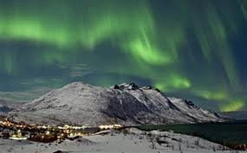Northern Lights And Midnight Sun