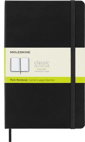 Moleskine Large Plain Notebook Black