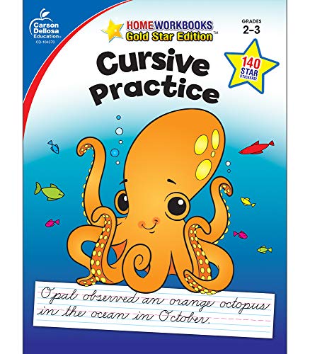 Cursive Practice, Grades 2 - 3
