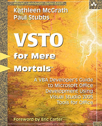 VSTO for Mere Mortals?