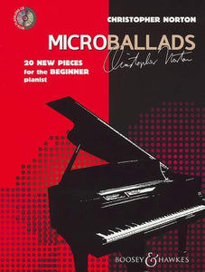 Microballads - 20 new pieces for the beginner to intermediate pianist - piano - edition with CD - ( BH 12276 ) 