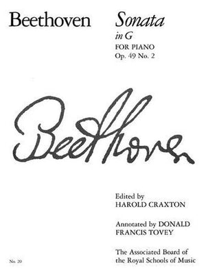 Piano Sonata in G, Op. 49 No. 2