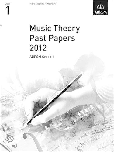 Music Theory Past Papers 2012, ABRSM Grade 1