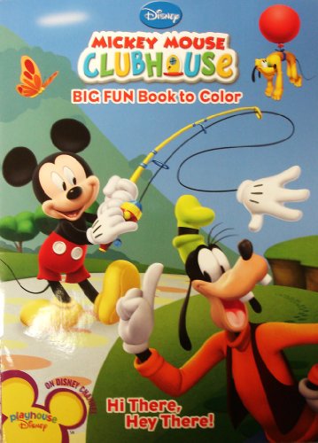 Mickey Mouse Clubhouse Big Fun Book to Color (Assorted, Art Cover Varies)