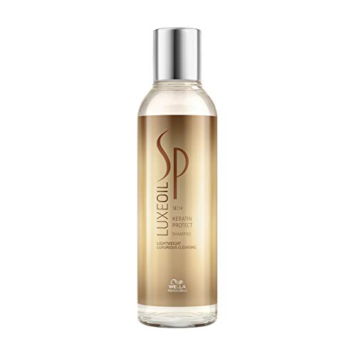 Wella SP System Professional Luxeoil Keratin Protect Shampoo Pack of 1 (1 x 200 ml)