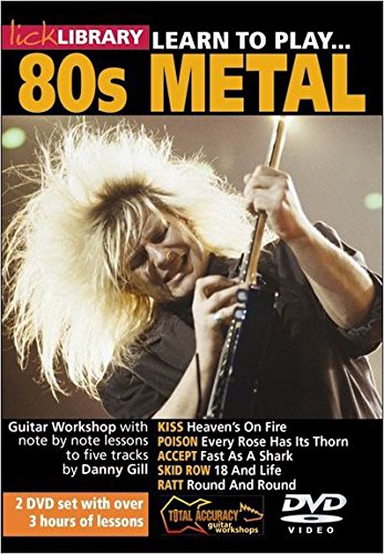 Lick Library: Learn To Play 80s Metal [DVD]