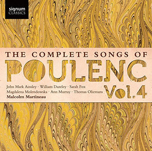 Complete Songs of Poulenc 4