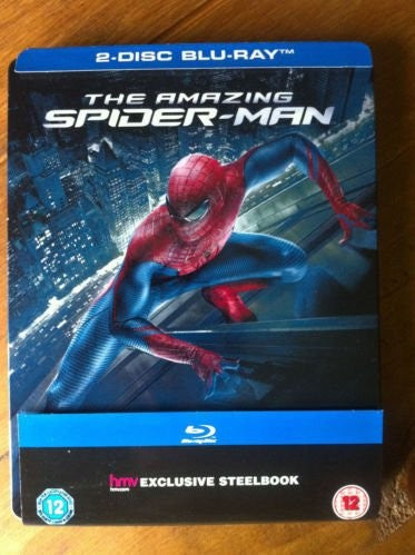Amazing Spider Man UK Steelbook blu ray