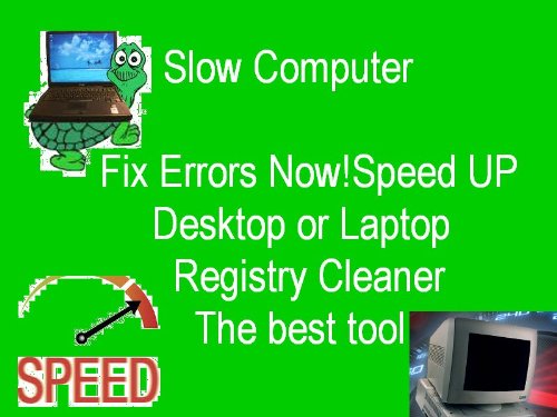 Registry Cleaner ,Fix Errors Now!Speed UP Desktop OR Laptop