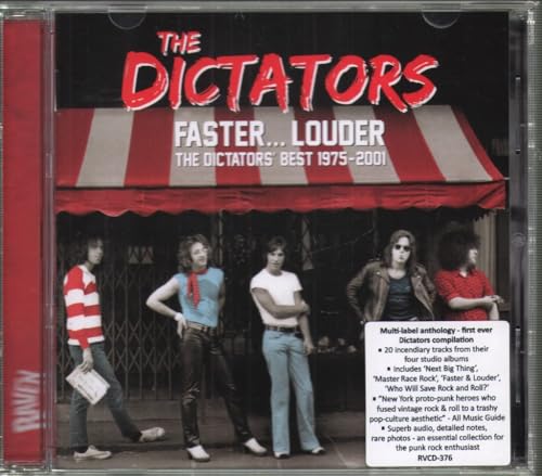 Faster... Louder: The Dictators Best 1975-2001