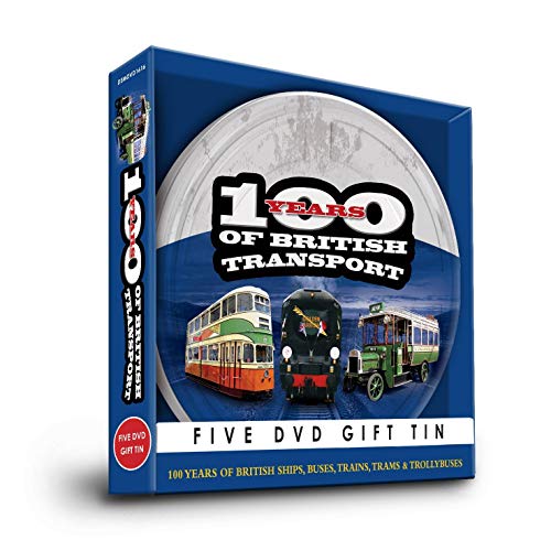 100 Years of British Transport Gift Tin [DVD]