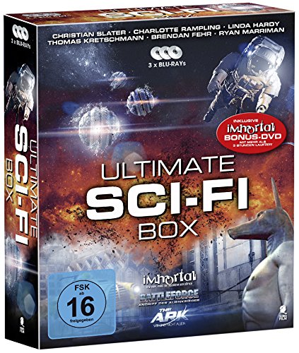 Ultimate Sci-Fi Box - Boxset mit 3 SciFi-Hits und 1 Bonus-DVD: Battleforce, The Ark, Immortal