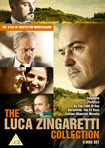 The Luca Zingaretti Collection : 5 Disc Box Set (Cefalonia, Perlasca ,Calling Inspector Marotta, By