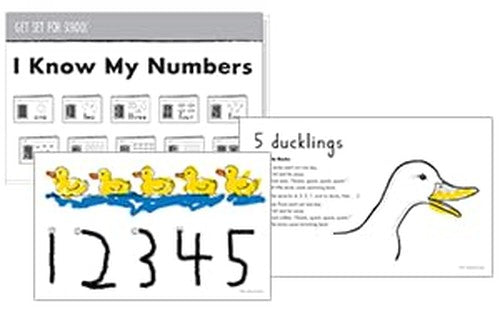 Learning Without Tears, I Know My Numbers, Pre-K, TK, and K Practice for Writing and Counting 1-10