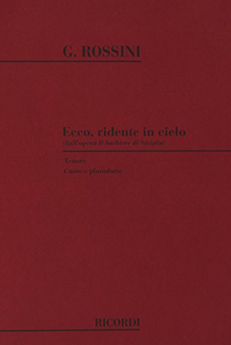 IL BARBIERE DI SIVIGLIA: ECCO RIDENTE IN CIELO CHANT