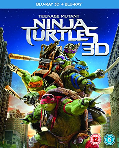 Teenage Mutant Ninja Turtles [Blu-ray 3D + Blu-ray] [Region Free]