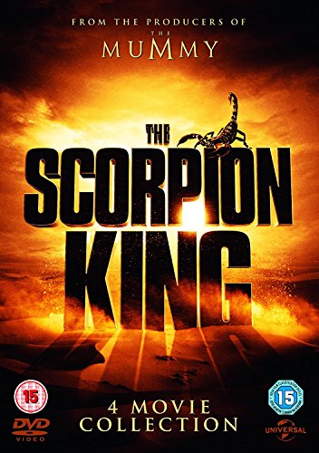 The Scorpion King/The Scorpion King: Rise Of A Warrior/The Scorpion King 3: Battle For Redemption/The Scorpion King 4: Quest For Power [DVD] [2015]