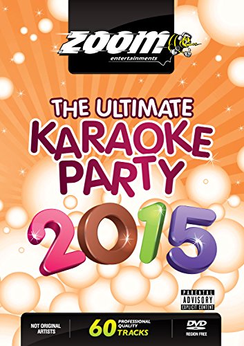 Zoom Karaoke DVD - The Ultimate Karaoke Party 2015 - 60 Songs