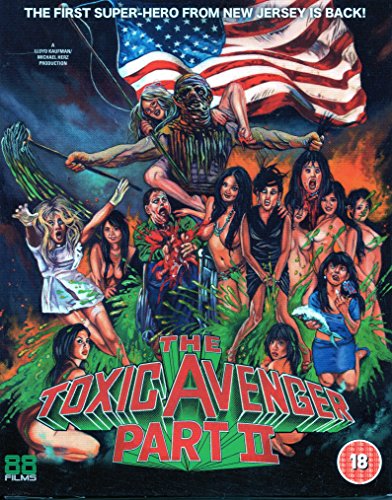 The Toxic Avenger PART 2 (BLU-RAY) **HMV EXCLUSIVE WITH SLIPCASE AND FOLDOUT POSTER**