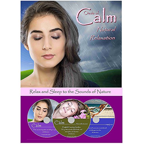 The Sounds of Nature, to help you go to sleep ~ Disc 1: Relaxing Gentle Rain ~ Disc 2: Bird Sounds and Peaceful Naturescapes ~ Disc 3: Relaxing Ocean Sounds - For Meditation, Relaxation, Massage, Yoga, Stress, Anxiety, Tinnitus and Spa Sessions.