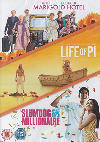 The Best Exotic Marigold Hotel / Life Of Pi / Slumdog Millionaire [DVD]