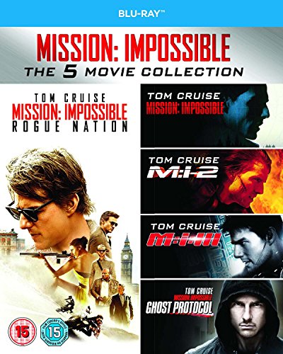 Mission Impossible 1-5 [Blu-ray] [Region Free]