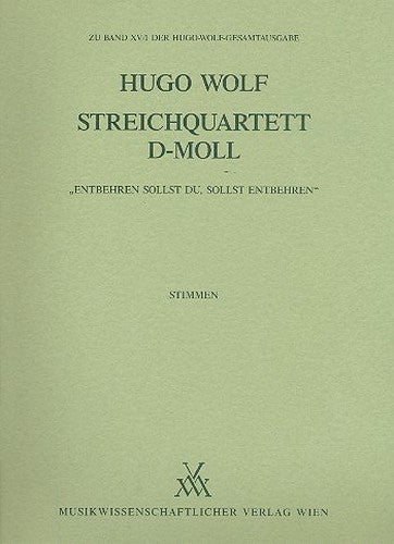 Streichquartett D-moll