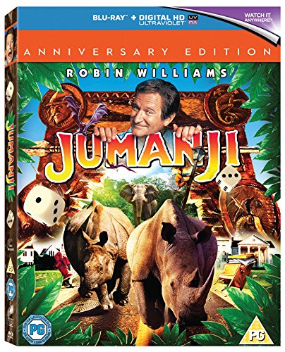 Jumanji - 20th Anniversary Edition [Blu-ray] [1996] [Region Free]