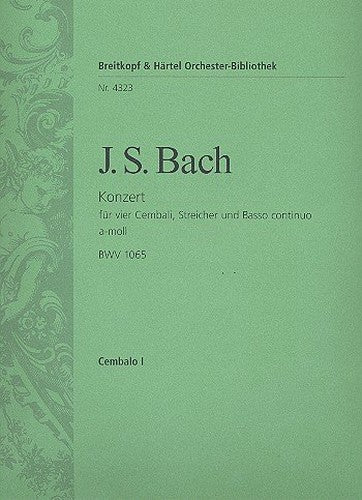 CEMBALOKONZERT A-MOLL BWV 1065
