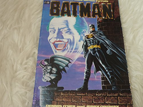 Batman the comic 1989 official adaptation of the warner movie