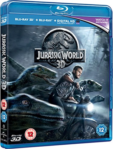 Jurassic World [Blu-ray 3D + Blu-ray] [2015]