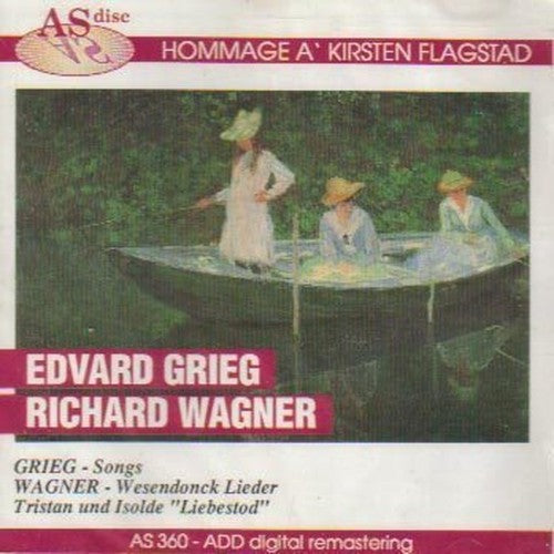 Grieg: Songs; Wagner: Wesendonck Lieder, Tristan und Isolde "Liebestod" (Hommage A Kirsten Flagstad) Import