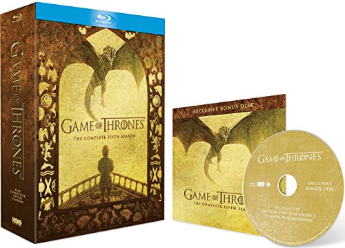 Game of Thrones - Season 5 (Includes Bonus Disc - Exclusive to Amazon.co.uk) [Blu-ray]