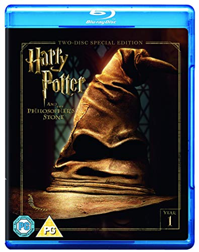 Harry Potter and the Philosopher's Stone [Year 1] [2016 Edition 2 Disk] [Blu-ray] [2001] [Region Free]