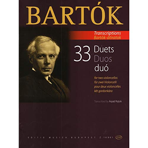 33 Duets for two violoncellos From the 44 Violin Duets (Violoncellos)