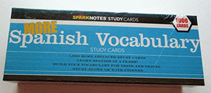 More Spanish Vocabulary Study Cards - 1,000 Cards by Sparknotes (2006-05-04) 