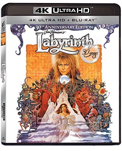 Labyrinth 30th Anniversary (2 Disc 4K Ultra HD and Blu-ray) [2016] [Region Free]