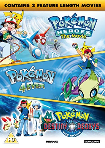 Pokemon Triple Movie Collection [DVD] [2017]