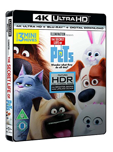 The Secret Life Of Pets 4K [Blu-ray] [2015]